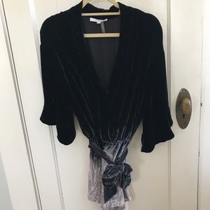 young fabulous & broke Velvet Romper